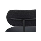 Tabouret d'appoint en cuir végétalien noir Beacon, lot de 2