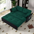 GDFStudio Tachi Modern Multi-Functional 74'' Chenille Upholstery Convertible Queen Size Sofa Bed