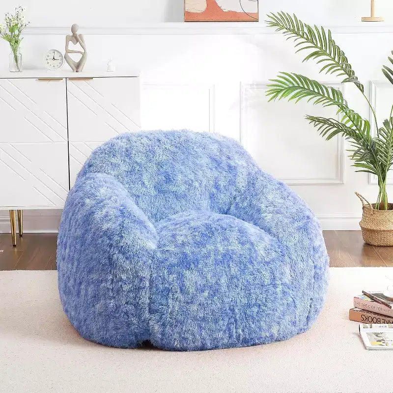 Pouf géant doux et moelleux pour adulte avec accoudoirs, pour la lecture ou le salon