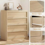 Commode à 4 tiroirs pour chambre à coucher, table de chevet, grand rangement, construction robuste, pour salon, chambre d'enfant, entrée