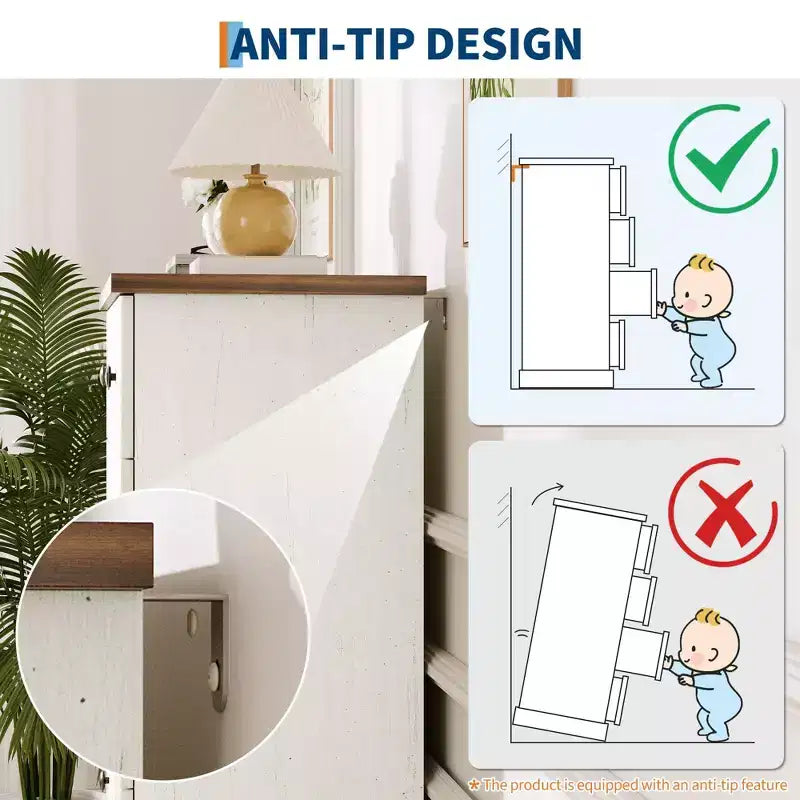 Commode haute à 5 tiroirs pour chambre à coucher, commode verticale cannelée, commode de rangement en bois avec poignées en métal, commode peu encombrante