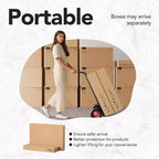 Bureau debout avec tiroirs et classeur, bureau électrique réglable en hauteur de 120 cm avec rangement, table ergonomique avec support d'écran