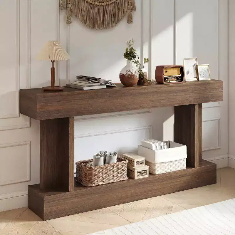 Console de 160 cm de long, Table d'entrée vintage