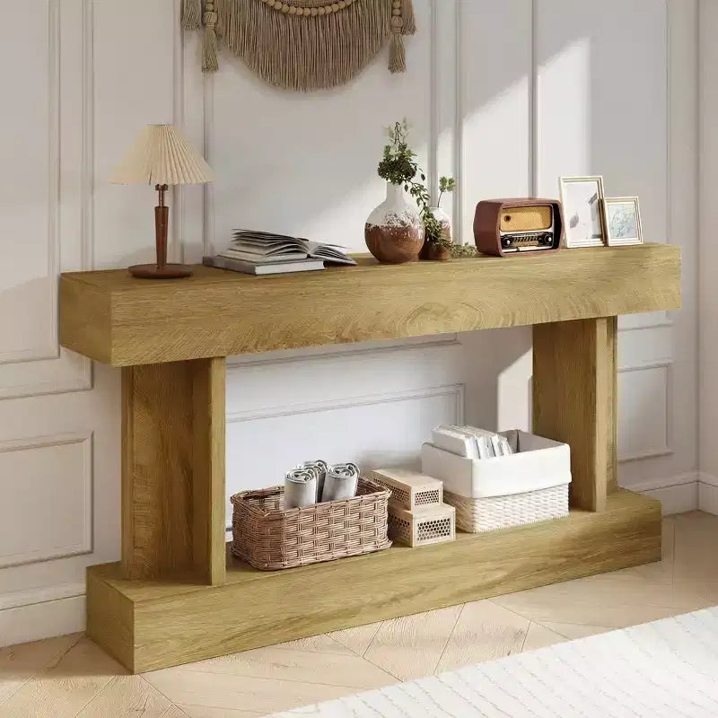 Console de 160 cm de long, Table d'entrée vintage