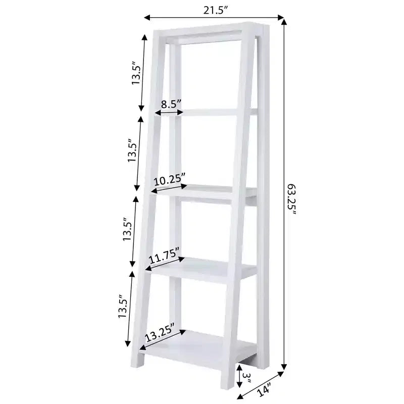 Bibliothèque Newport Lilly Blanche 63.25"