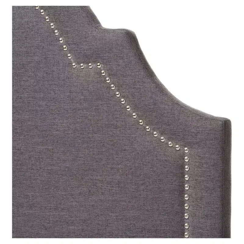 Tête de lit capitonnée en tissu Rita, moderne et contemporaine - Lit simple