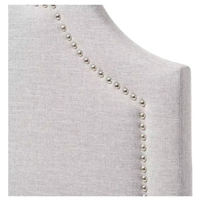 Tête de lit capitonnée en tissu Rita, moderne et contemporaine - Lit simple