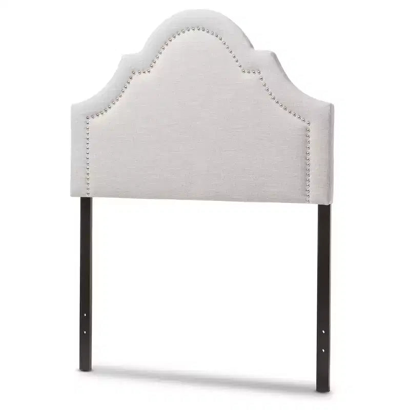 Tête de lit capitonnée en tissu Rita, moderne et contemporaine - Lit simple