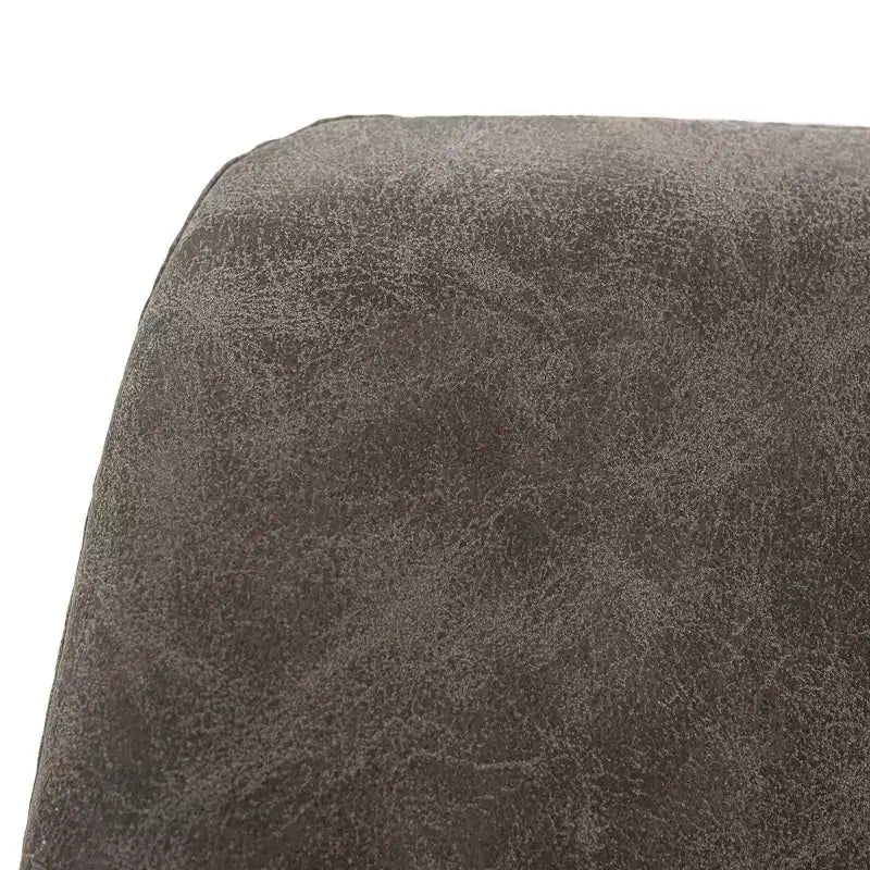 Chaise de salle à manger Markley Modern en similicuir, lot de 2 avec pieds dorés, assise rembourrée, design élégant pour la cuisine, la salle à manger, le bureau ou le café